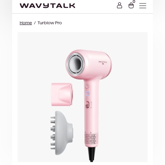 Wavytalk Other - Wavytalk Pink Hair Dryer